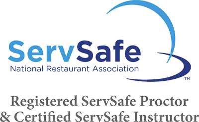 Logo for ServSafe, National Restaurant Association